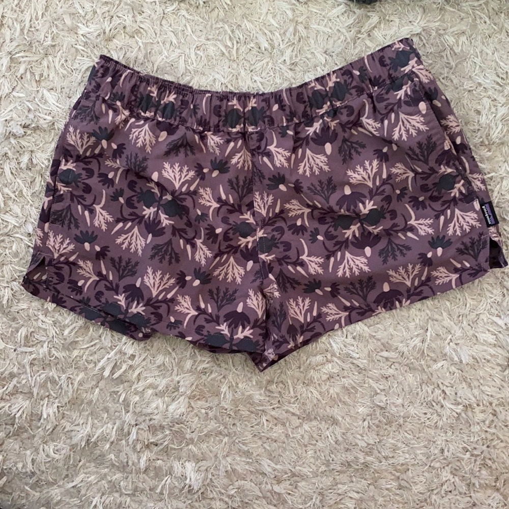 Patagonia purple barely baggies shorts